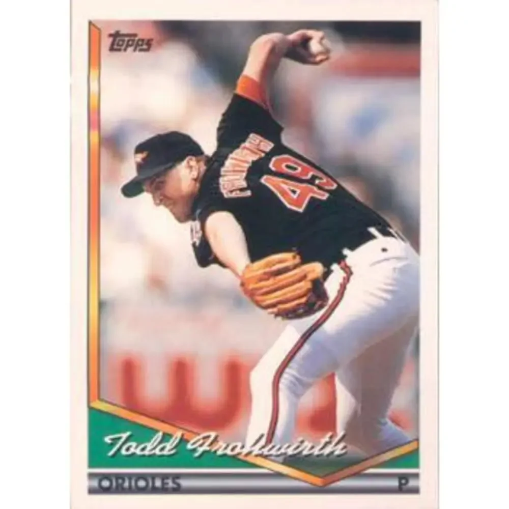 1994 Topps Todd Frohwirth # 242 Baltimore Orioles